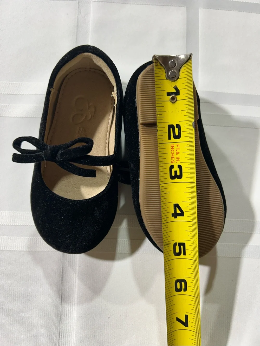 Jolie Black Velvet Bow Mary Jane Shoes for Baby